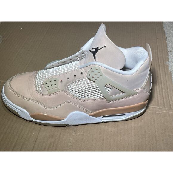Nike Air Jordan 4 Retro Shimmer W Size 10.5W/9M DJ0675-200 OG Tan Bred Brown - Picture 10 of 16